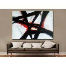Black white painting, Big Large Abstract canvas art, Canvas Abstract, Acrylic Art, Large Art Painting, Minimal Large Art, Handmade Large Art, Painting