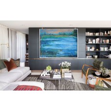 Original Painting Abstract Oil Painting Large Canvas Art Landscape Art Large Abstract canvas art,  